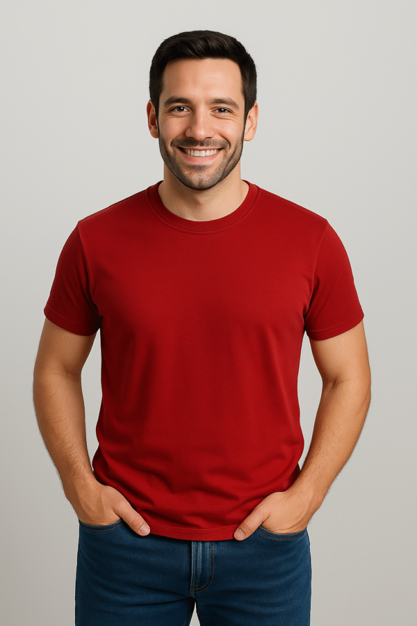 Symbol Men's Cotton Blend Regular Fit Polo T-Shirt